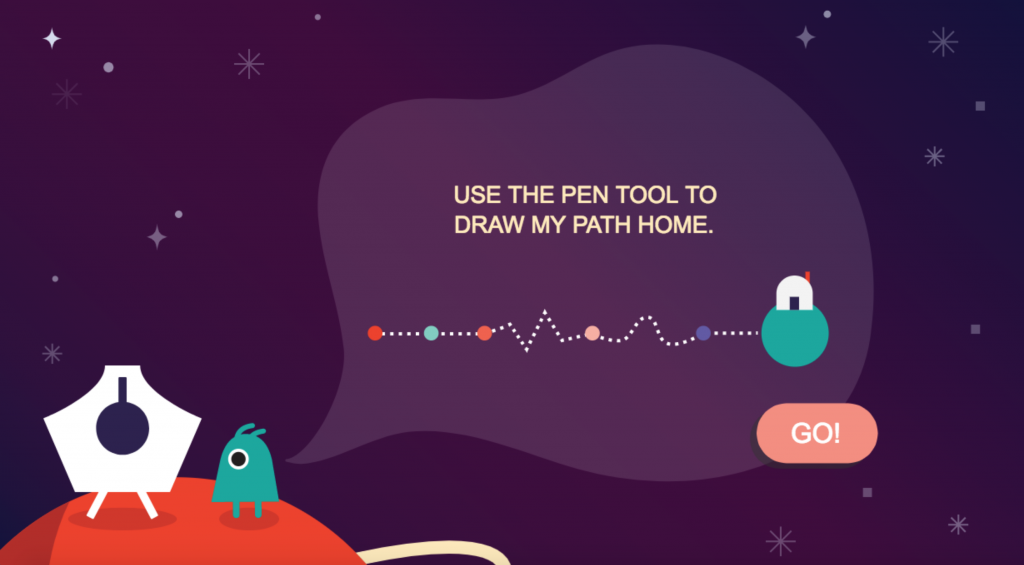 Adobe's Pen Tool Game